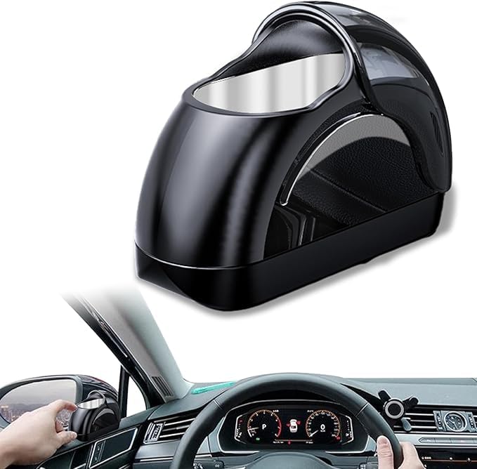 Lyonara Car Ashtray with Lid ,Portable Ashtray for Car Smokers