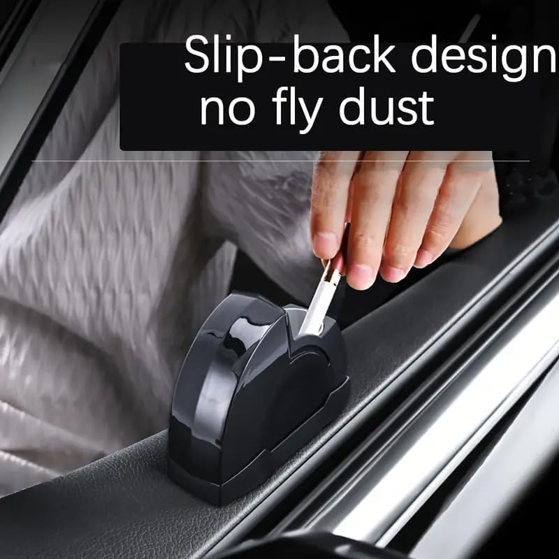 Lyonara Car Ashtray with Lid ,Portable Ashtray for Car Smokers