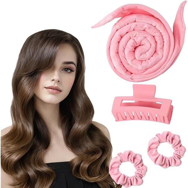 Lyonara Heatless Curls Band Heatless Hair Curler Set