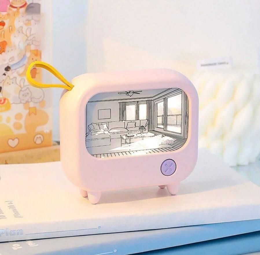 Lyonara Sunset Led Tv Night Light Tv Painting Night Light