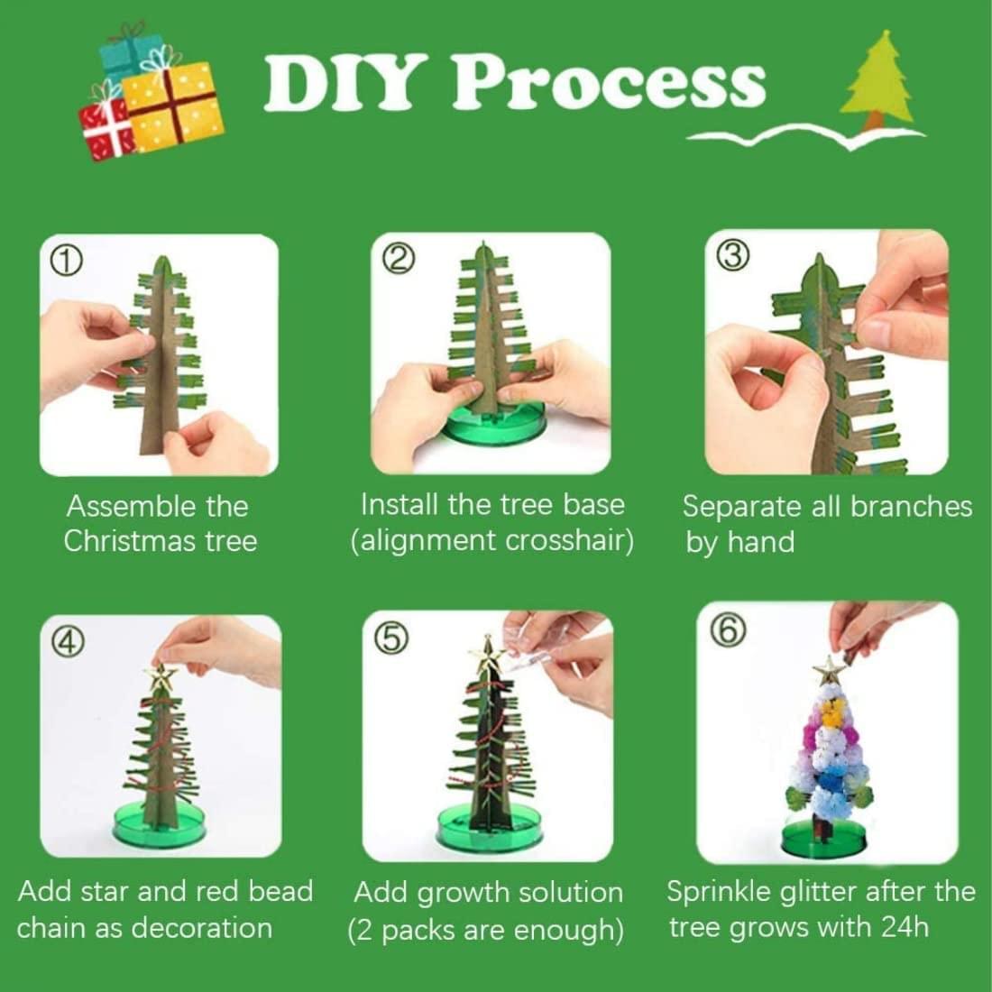 Magic Growing Tree DIY Christmas Tree (Multicolor)