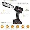 Lyonara Car Vacuum Wireless,Portable Vacuum Cleaner with 21000pa High Power Suction,4 in 1 Air Purifier and Vacuum Cleaner, 18v/120w Mini Vacuum Cleaner for Car, Home, Office, Pet… (4 in 1)