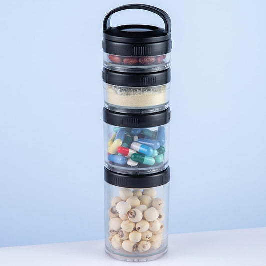 Lyonara 4 Layer Snack Container Nut Box