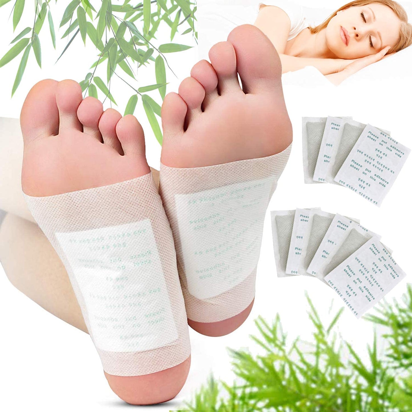 Detox Foot Patches Pads (Pack of 10 Pads)