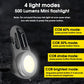 Mini LED Emergency Light: 500 Lumens - Waterproof & Rechargeable - 4 Modes - Magnetic Torch