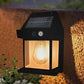 Illuminate Your Outdoors with Solar Magic: Wireless, Motion-Sensing Wall Bulb