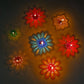 Diwali Magic: 24-Piece 3D Reflective Diya Set for Pooja & Decor