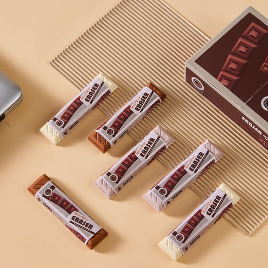 Lyonara Chocolate Shaped Erasers { pack of 6 }