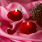 Lyonara Heart Candles, Soy Wax, Pair of 3