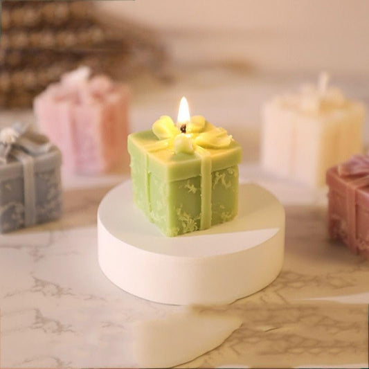 Lyonara Organic Soy Wax Gift Shape Candle pack of 3