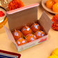 Lyonara Motichoor Ladoo Shaped Candles pack of 6