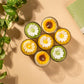 Lyonara Daisy Flower Floating Candle (Pack of 3]
