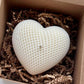 Lyonara Heart Candles, Soy Wax, Pair of 3