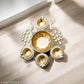 Lyonara Beautiful Peacock Traditional Diya for Diwali & Home ,Temple {pack of 2 }