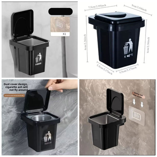 Lyonara Multipurpose Use Mini Dustbin & Ash Tray { pack of 2 }