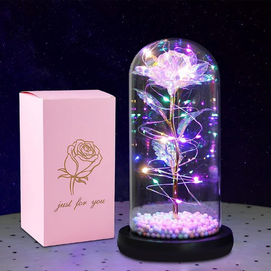 Lyonara Rose Flower Gift With Thermocall Golli
