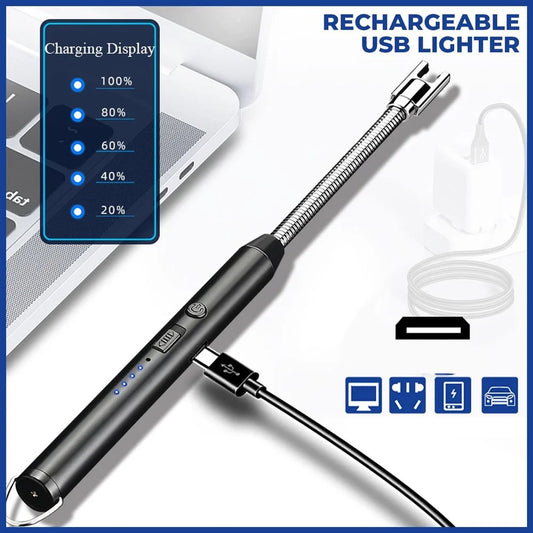Lyonara Rechargeable Electric Gas Lighter bbq usb