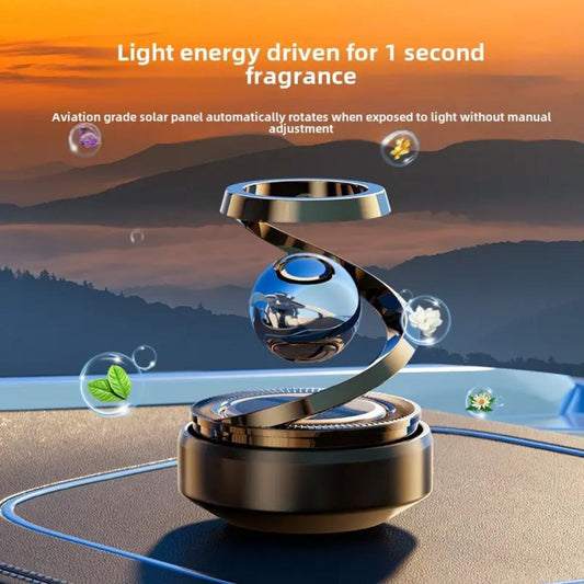 Lyonara Star Electromagnetic Solar Aroma Car Perfume (Imported)