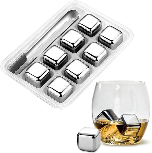 Lyonara Steel Ice Cube Maker 8pcs