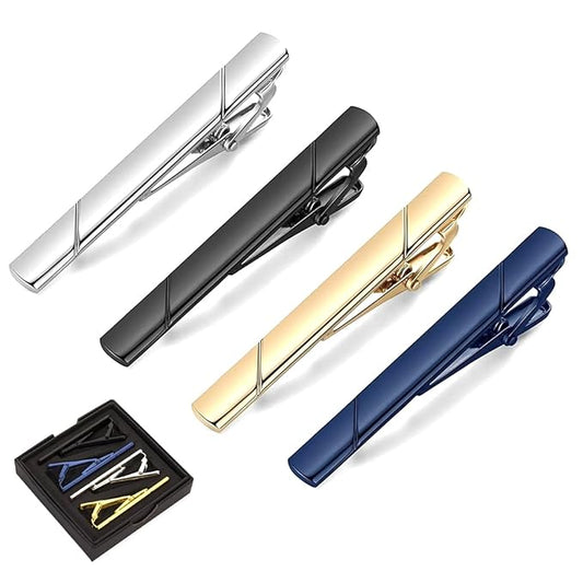 Lyonara Tie Clip 4pcs Set
