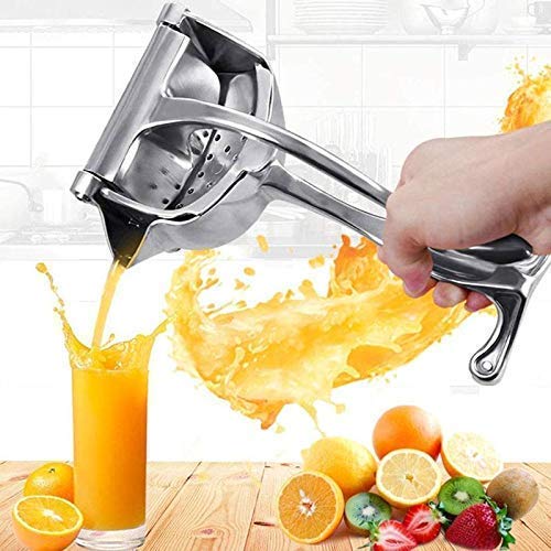 Efficient Aluminum Hand Juicer for Fresh and Healthy Juices (Multicolor)