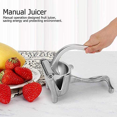 Efficient Aluminum Hand Juicer for Fresh and Healthy Juices (Multicolor)