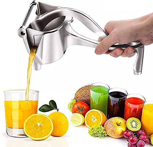 Efficient Aluminum Hand Juicer for Fresh and Healthy Juices (Multicolor)