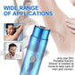 Mini Portable Electric Shaver Trimmer Rechargable for Men Women Mutlipurpose Usage Travel Shaver Dual-edge blades (Pack of 1, Multicolor)