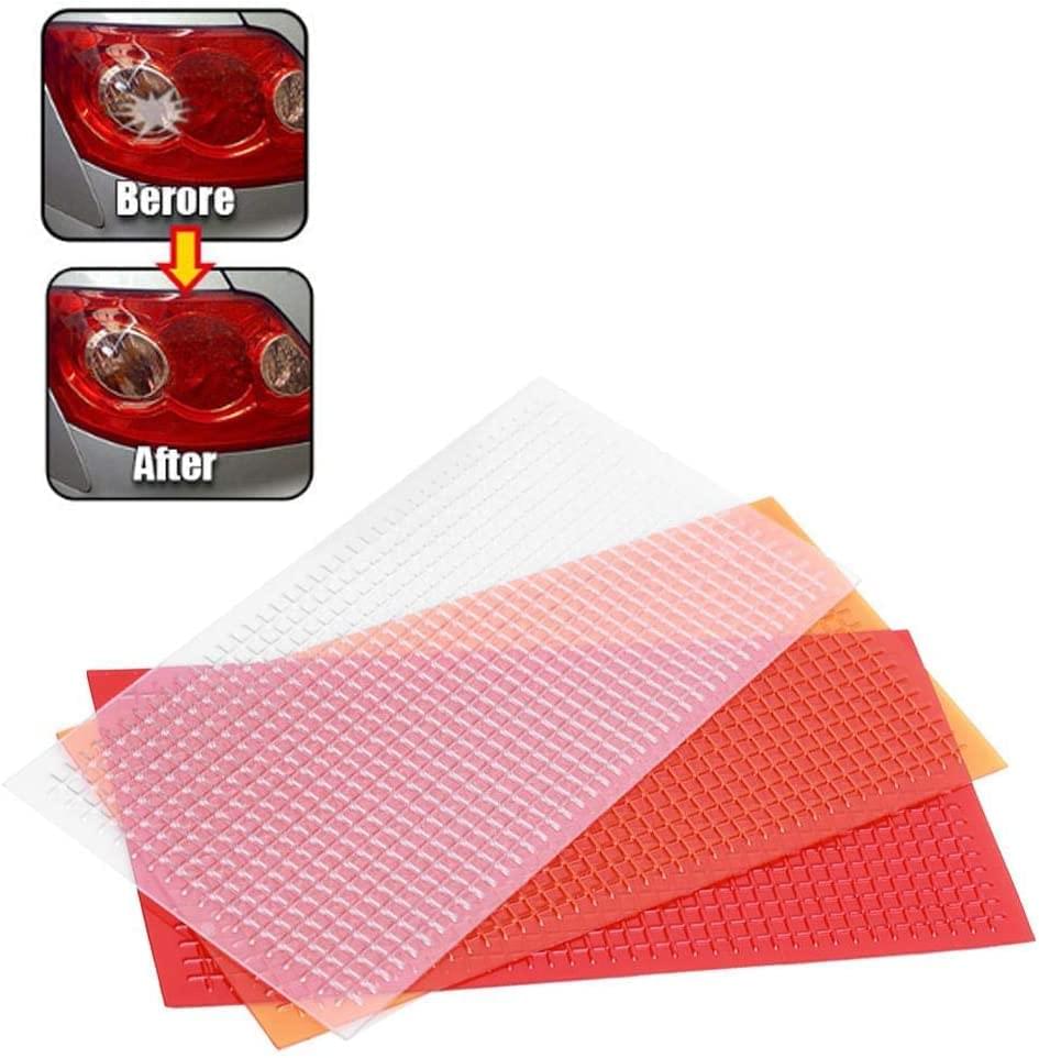 Car Repair Master Kit - Quick Fix Cracked Broken Tail Light Grid Pattern DIY, Fix Plastic Headlight Reverse Backup Light Repair Kit