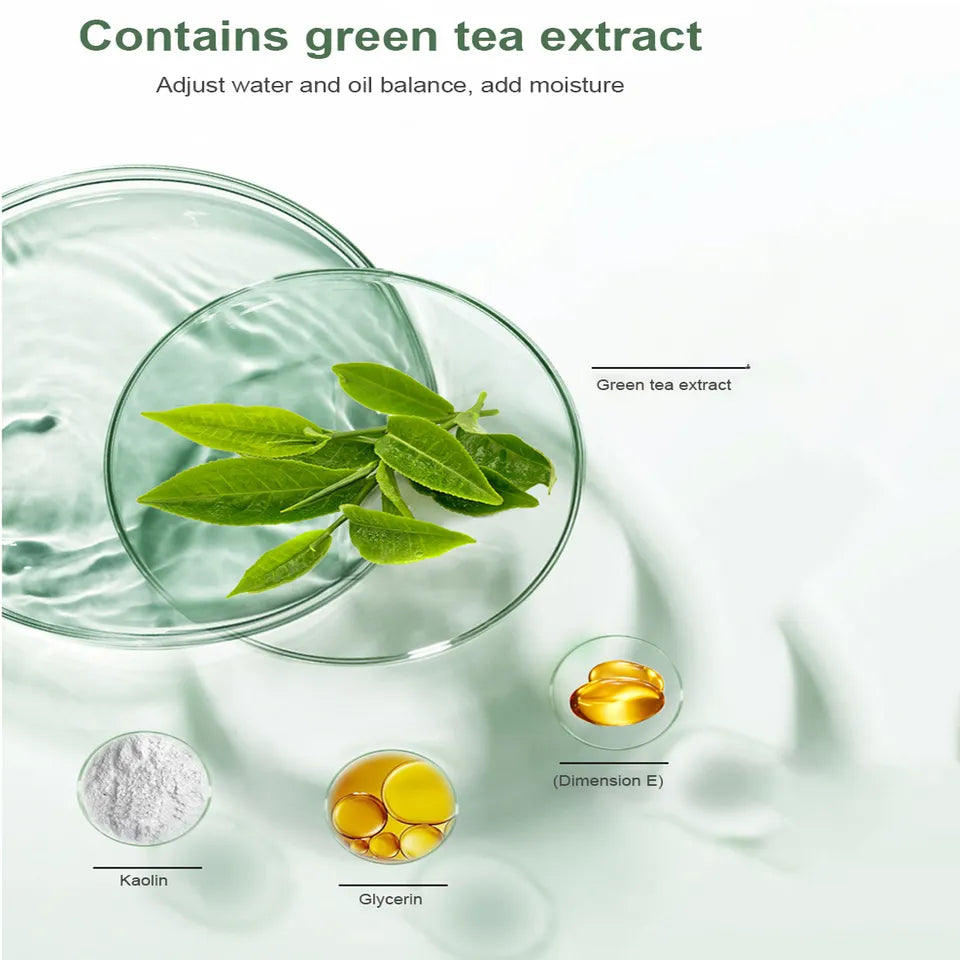 Green Glow: Green Tea Herbal Mask Stick Cream