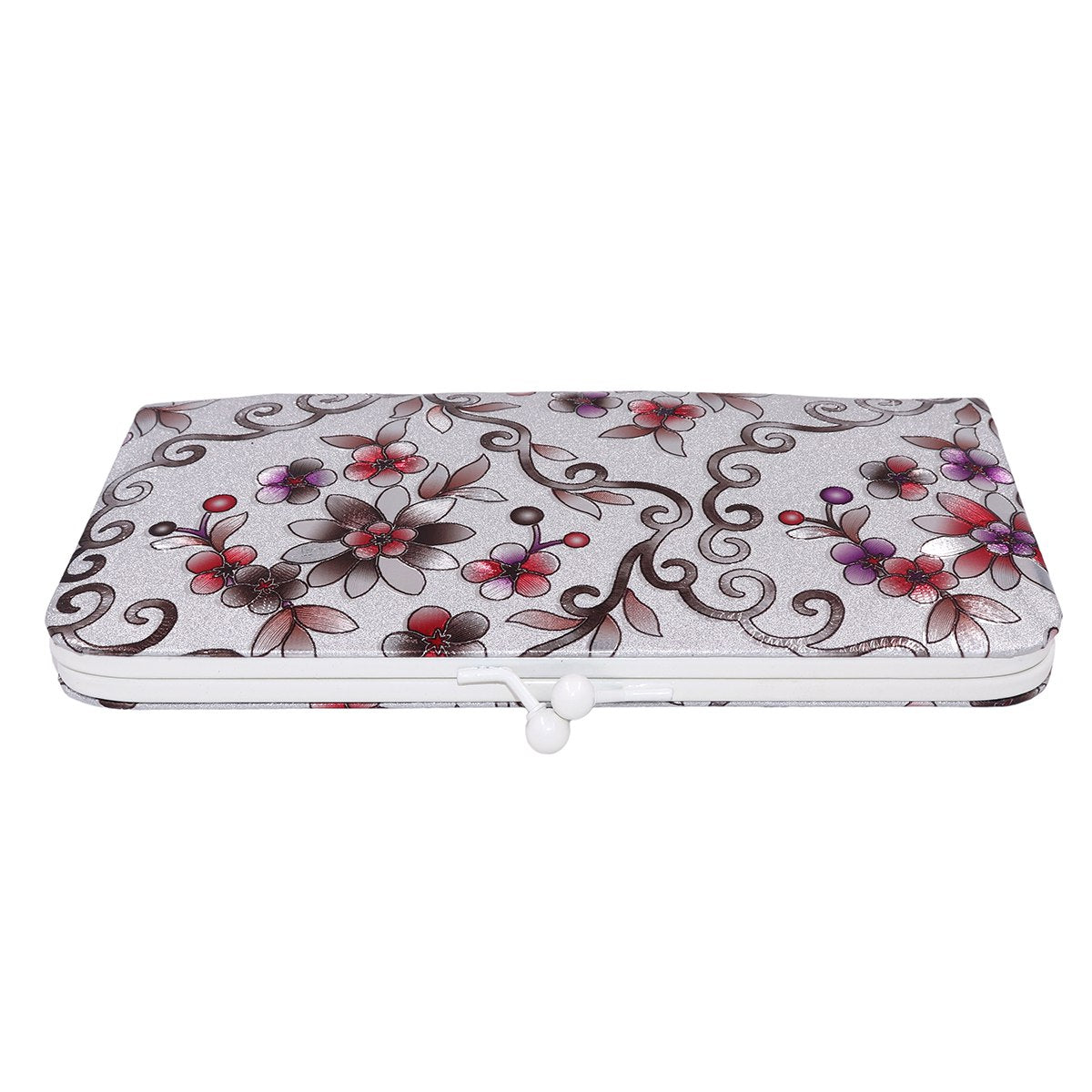 Vintage Bridal 3D Floral print Clutch collection PU-LEATHER Shining & Glittering material Hand Wallet/Clutch